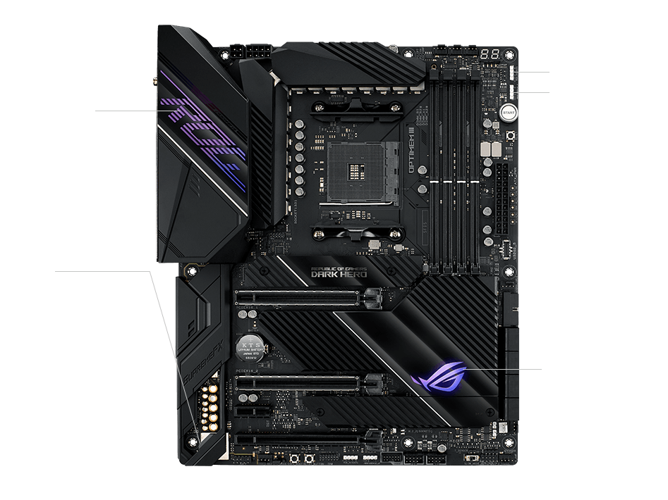 ROG CROSSHAIR VIII DARK HERO