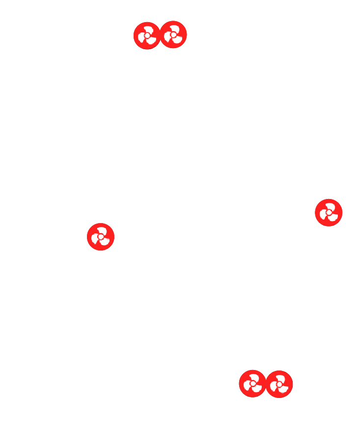 4-pin PWM/DC fan position