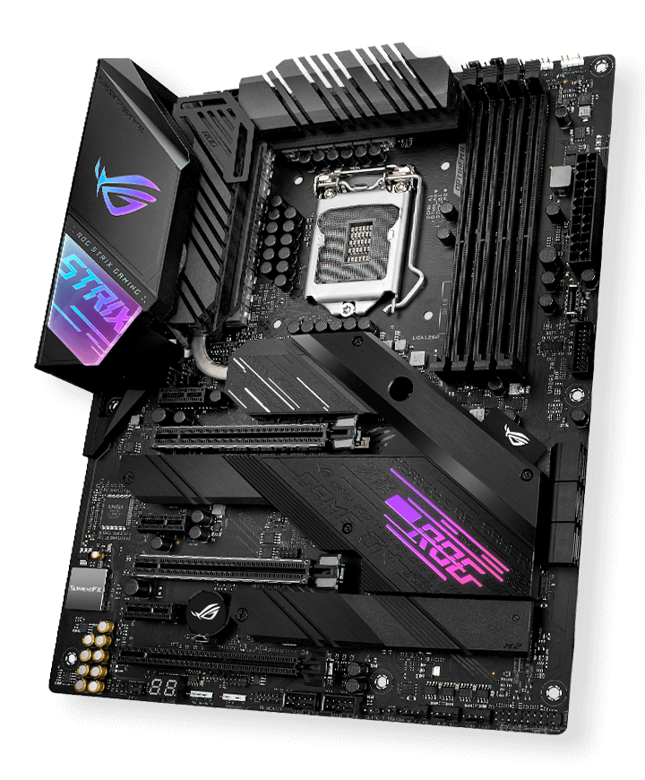 Как разогнать 10700к на материнке от asus z490 rog strix e gaming